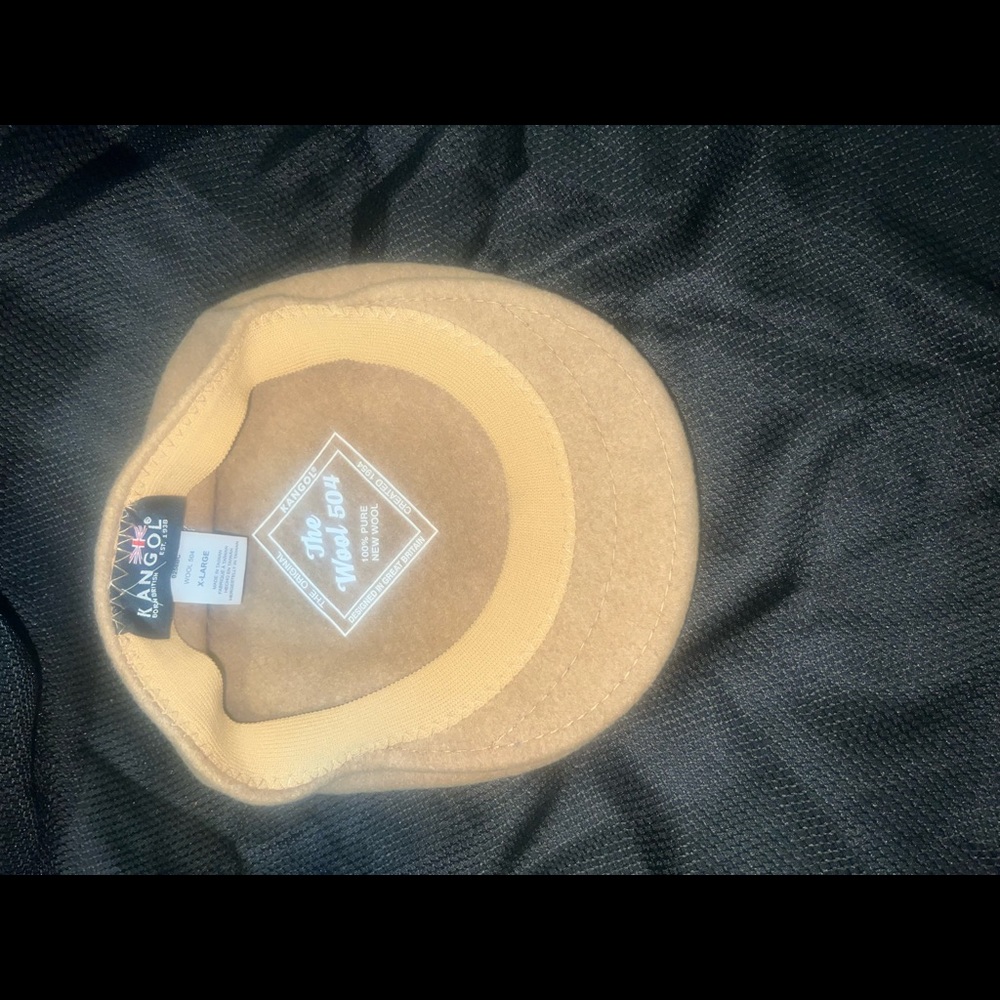 Mens Tan Kangol hat!!!